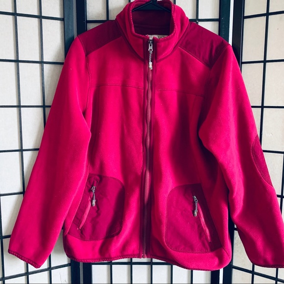 green tea fleece jacket